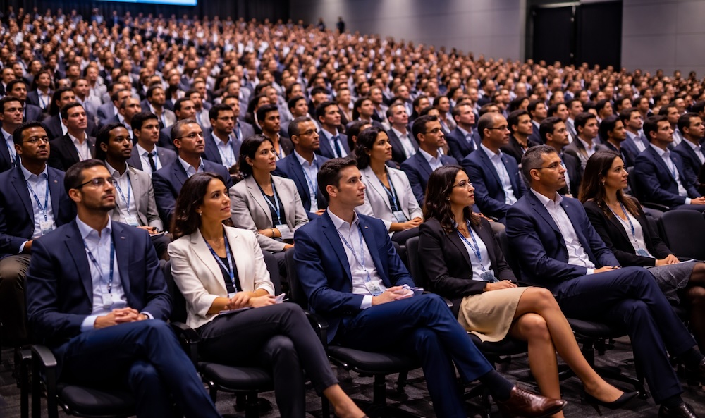 Conference audience